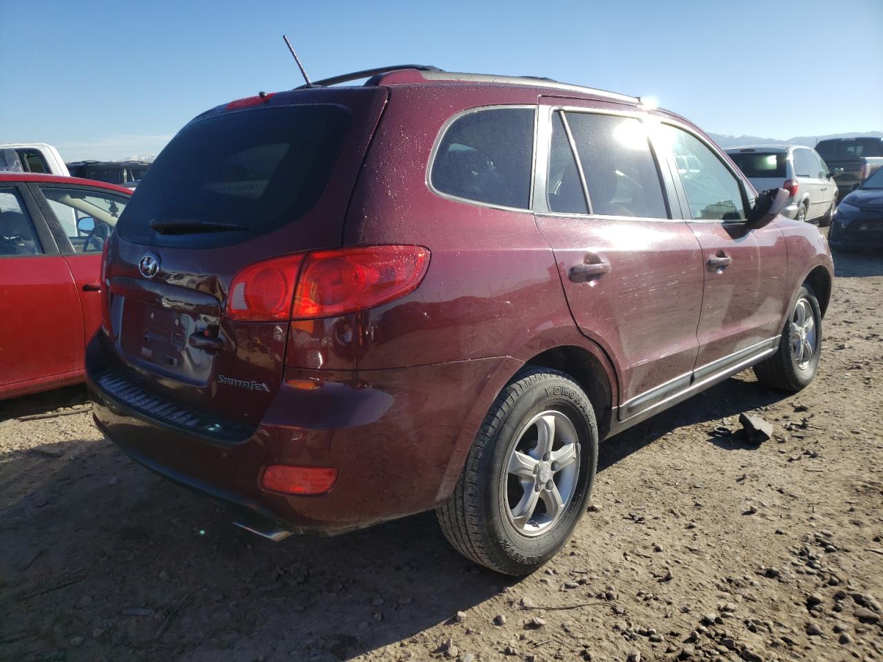 Photo 4 from auction – 2007 HYUNDAI SANTA FE G with VIN 5NMSG13D67H121196