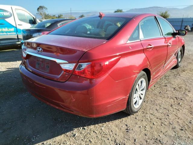 Photo 4 from auction – 2012 HYUNDAI SONATA GLS with VIN 5NPEB4AC0CH460184
