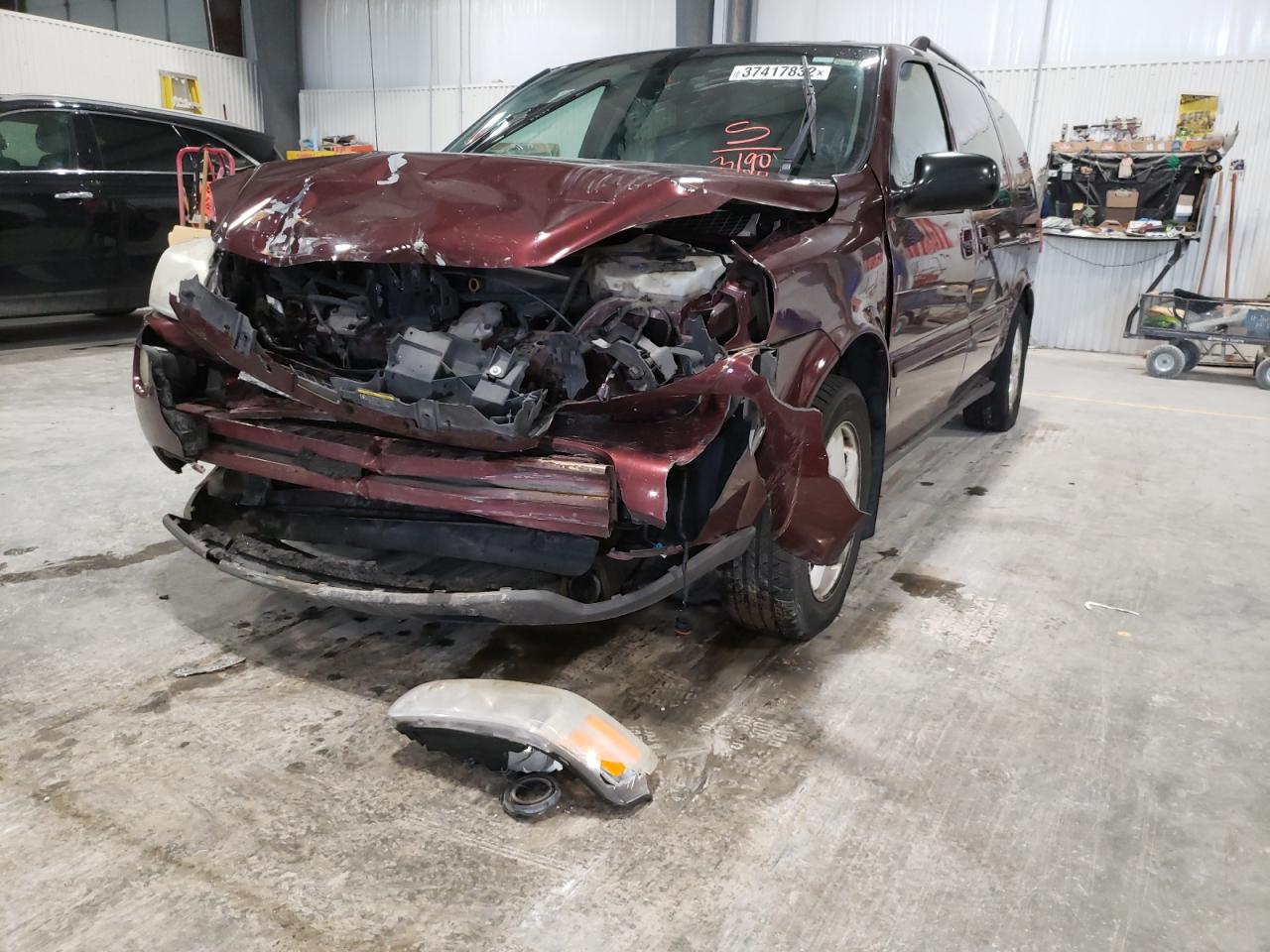 Photo 9 from auction – 2008 CHEVROLET UPLANDER with VIN 1GNDV33118D103190