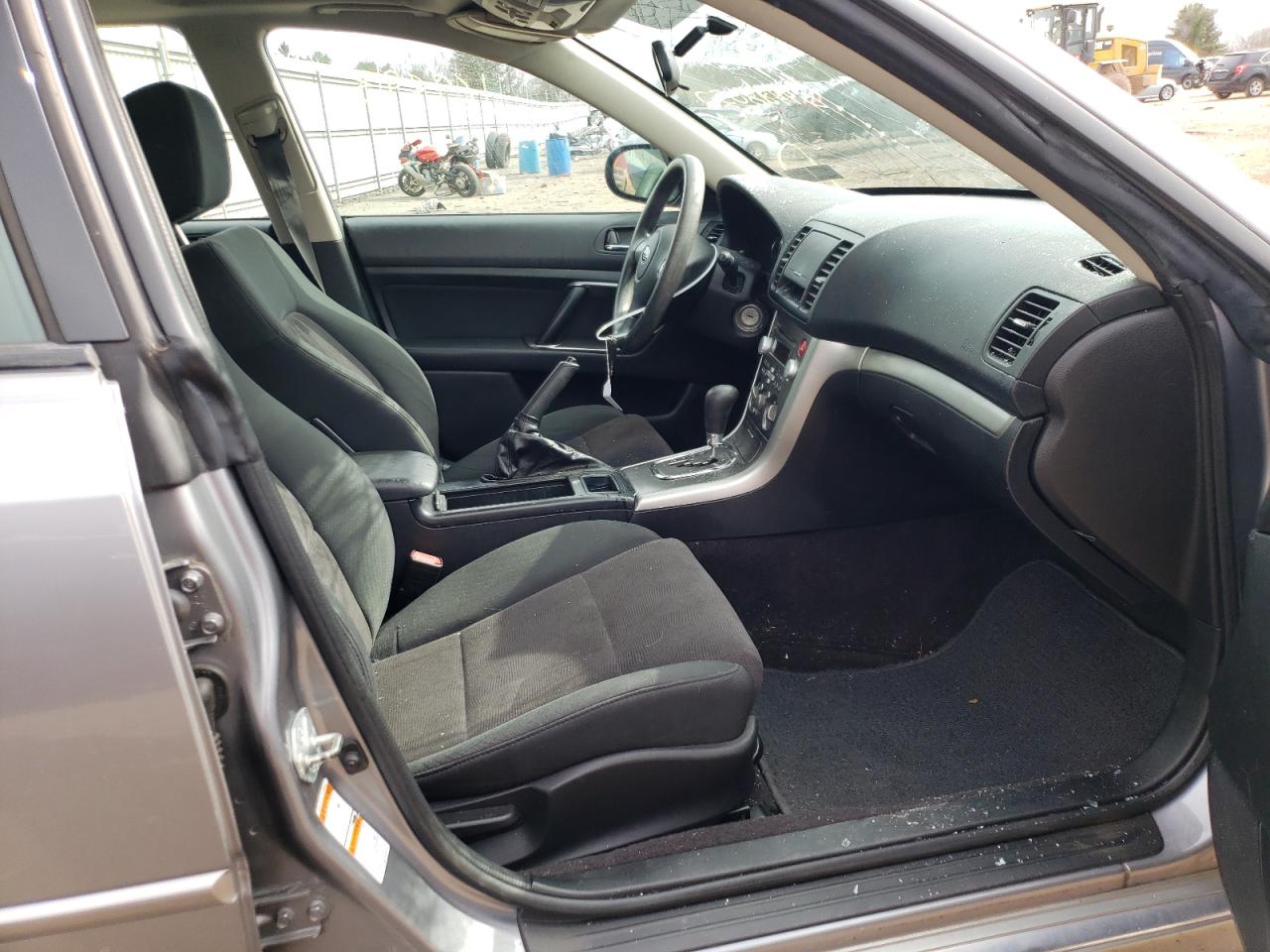 Photo 5 from auction – 2008 SUBARU LEGACY 2.5 with VIN 4S3BL616487214594