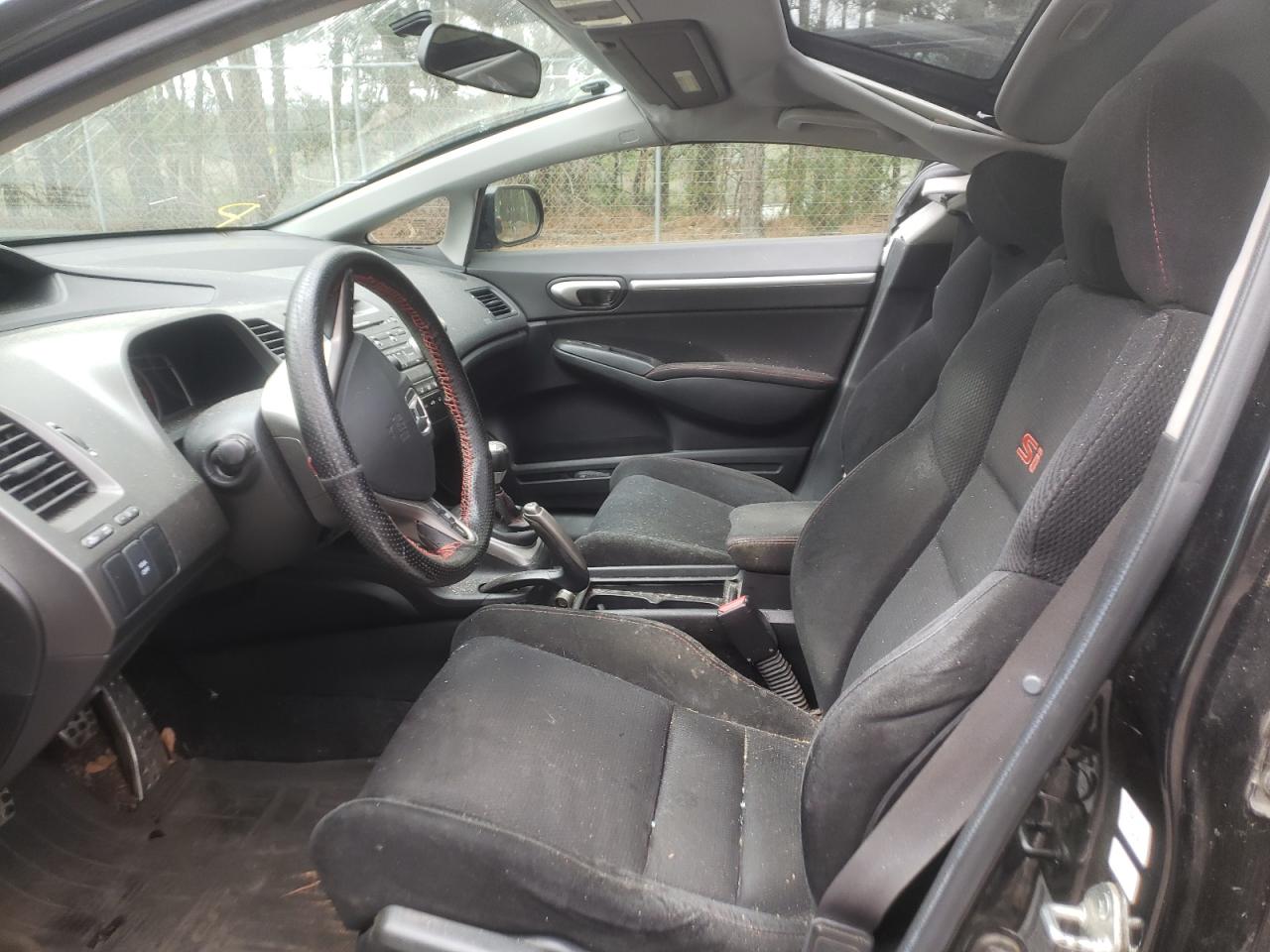 Photo 5 from auction – 2008 HONDA CIVIC SI with VIN 2HGFA55598H703095