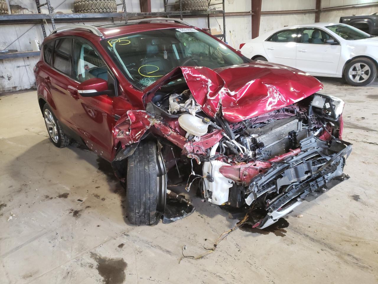 FORD ESCAPE TIT 2017 with VIN 1FMCU9JD9HUD36625 - Photo from auction
