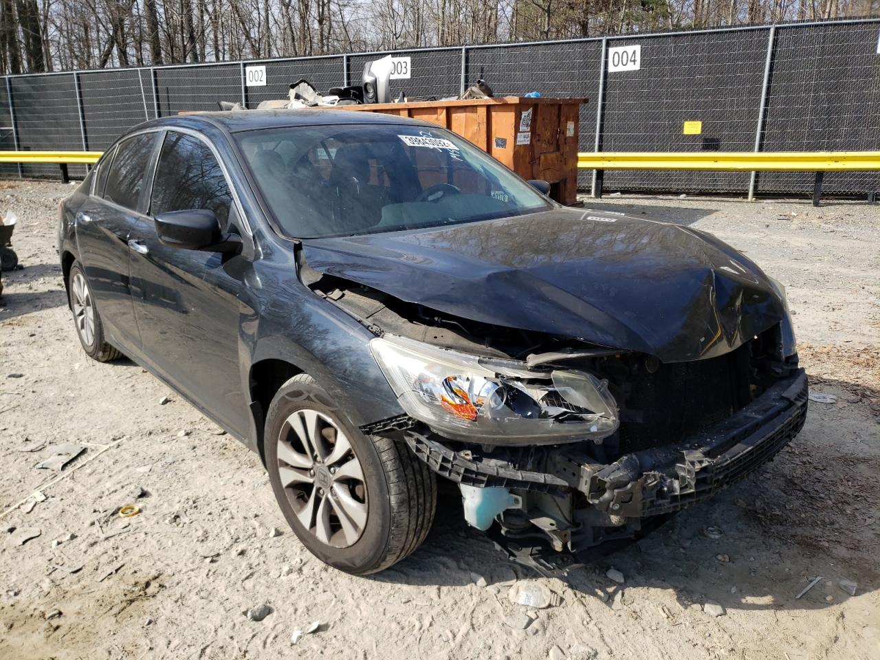 HONDA ACCORD LX 2015 with VIN 1HGCR2F38FA095802 - Photo from auction