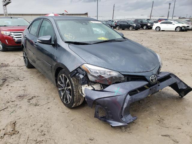TOYOTA COROLLA SE 2017 with VIN 2T1BURHE1HC806142 - Photo from auction