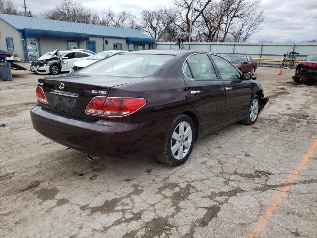 Photo 4 from auction – 2005 LEXUS ES 330 with VIN JTHBA30G055111029