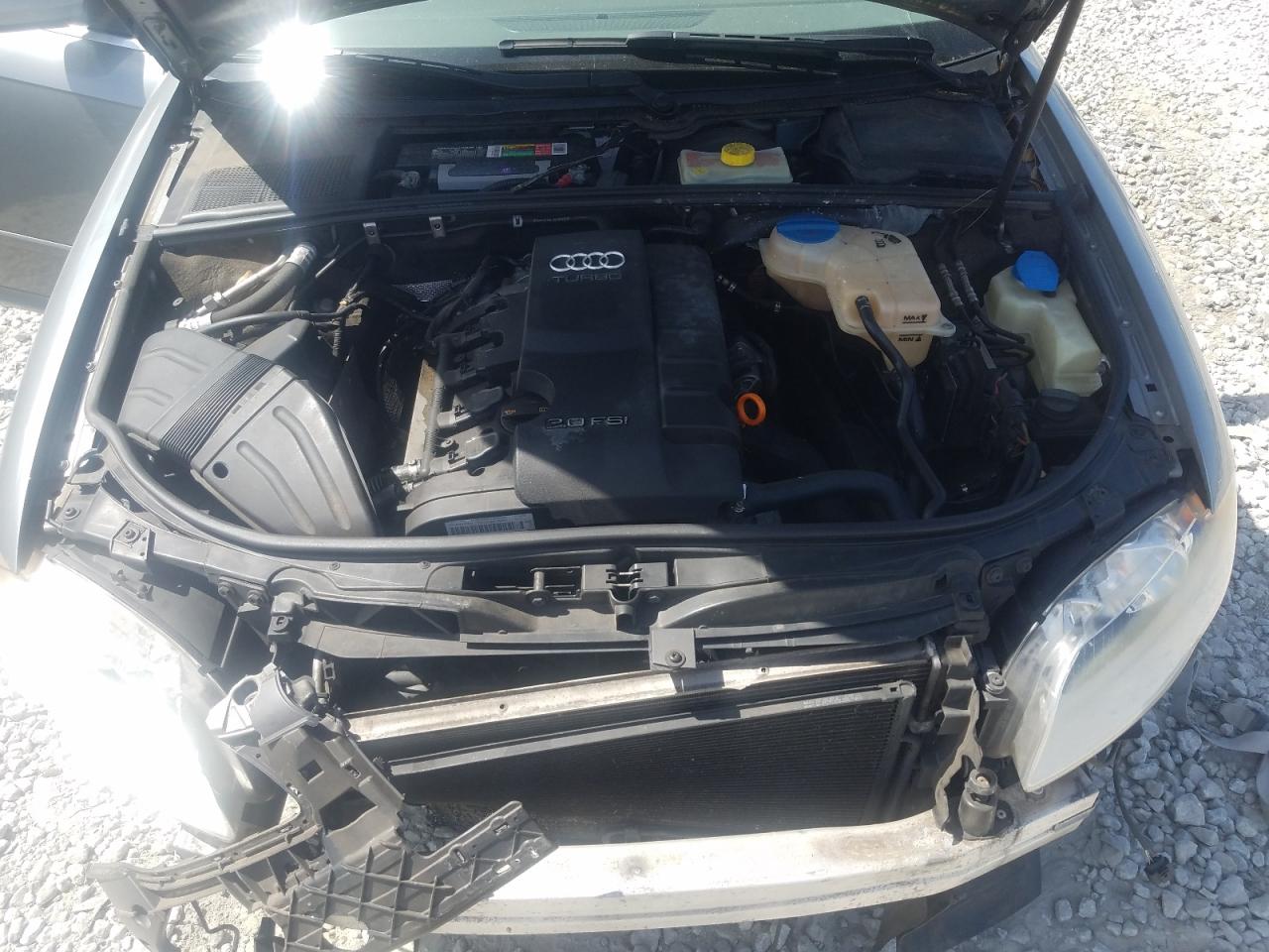 Photo 7 from auction – 2008 AUDI A4 2.0T with VIN WAUAF78E18A014598