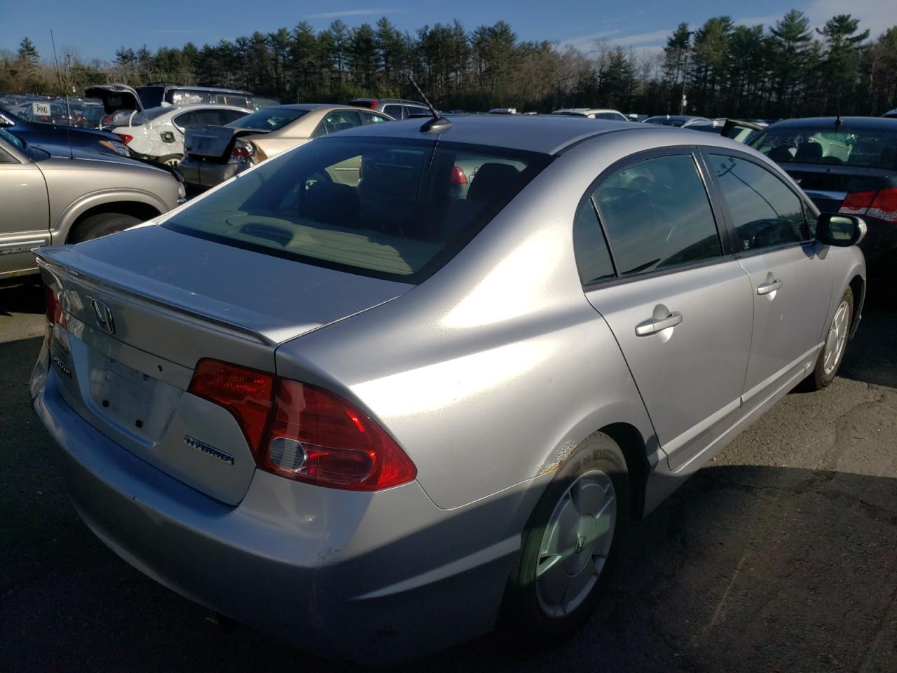 Photo 4 from auction – 2007 HONDA CIVIC HYBR with VIN JHMFA36227S030809