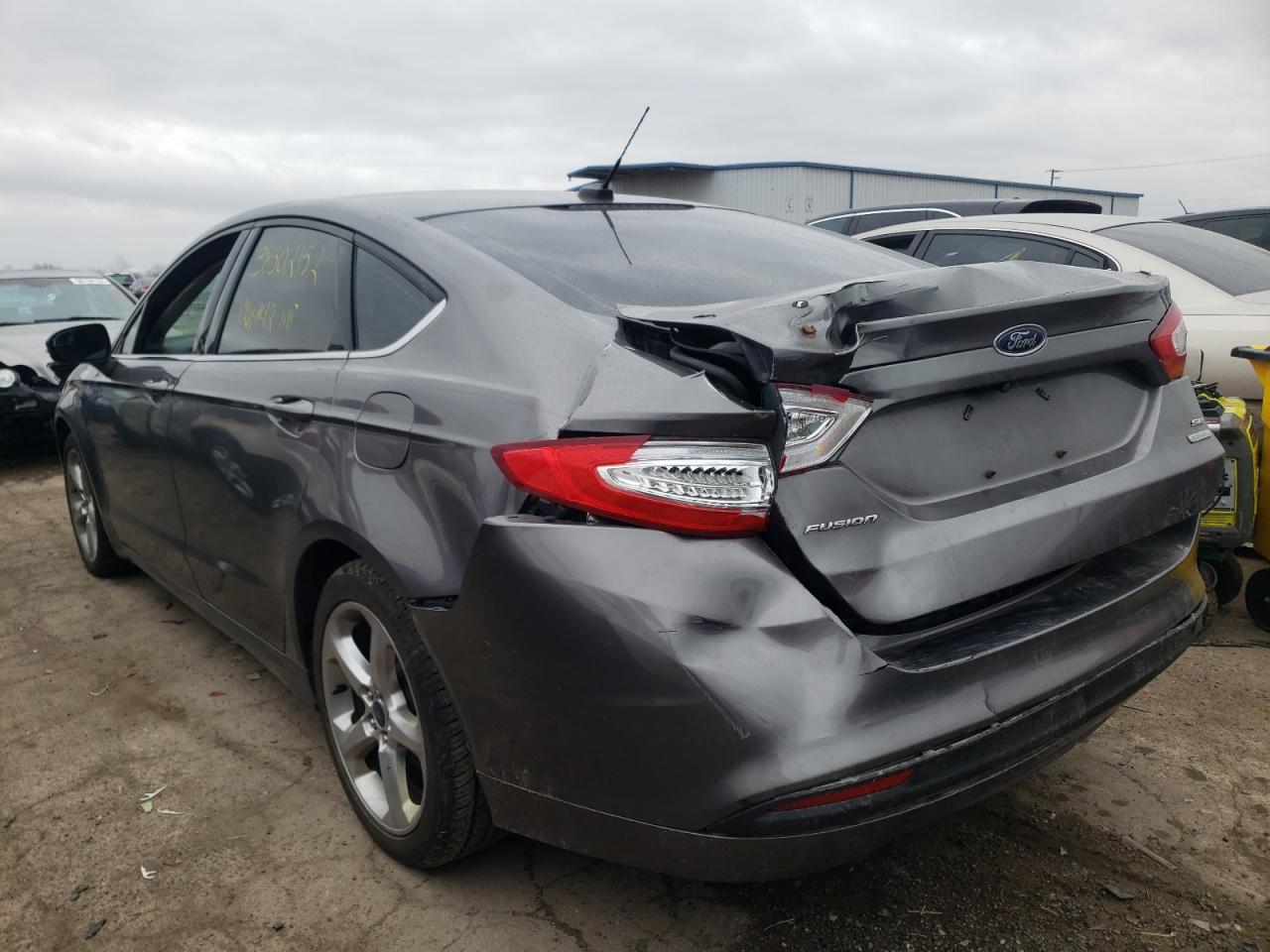 Photo 3 from auction – 2014 FORD FUSION SE with VIN 1FA6P0HD9E5358257
