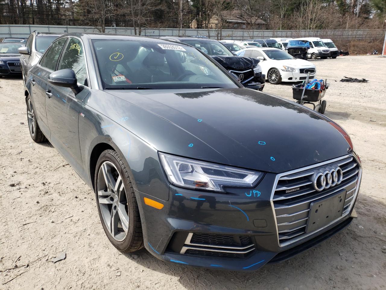 AUDI A4 PREMIUM 2018 with VIN WAUPNAF46JA144676 - Photo from auction