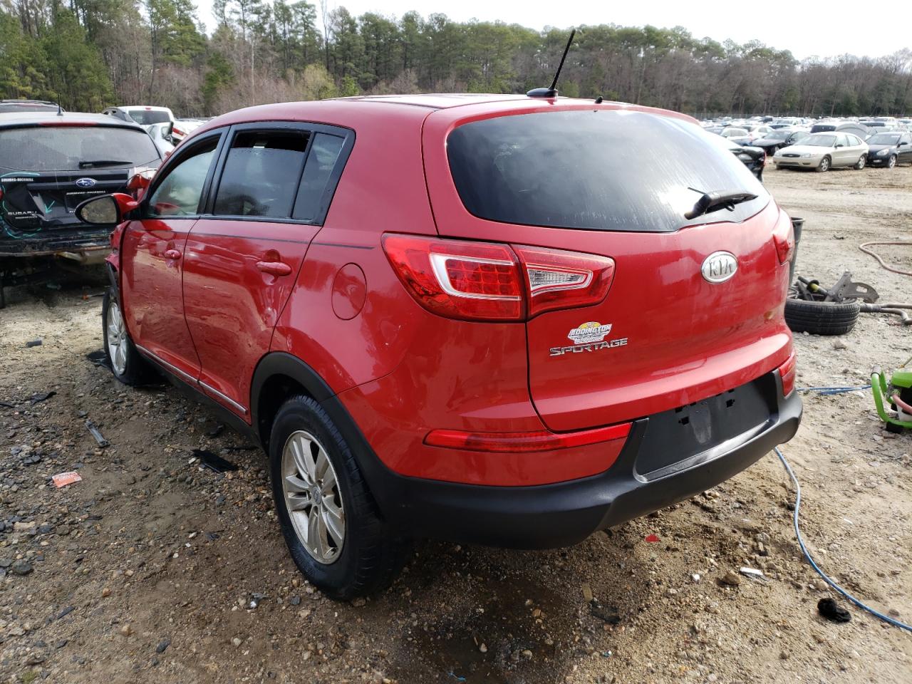 Photo 3 from auction – 2011 KIA SPORTAGE L with VIN KNDPB3A28B7076327