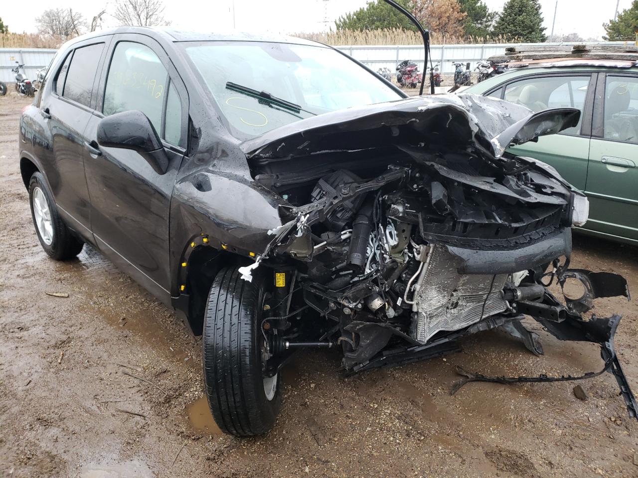 CHEVROLET TRAX LS 2020 with VIN KL7CJKSB3LB316616 - Photo from auction