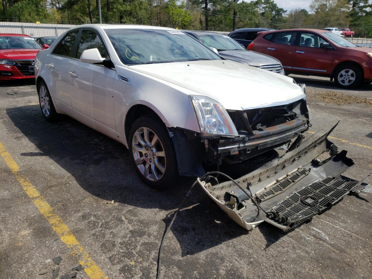 CADILLAC CTS HI FEA 2009 with VIN 1G6DV57V690104803 - Photo from auction