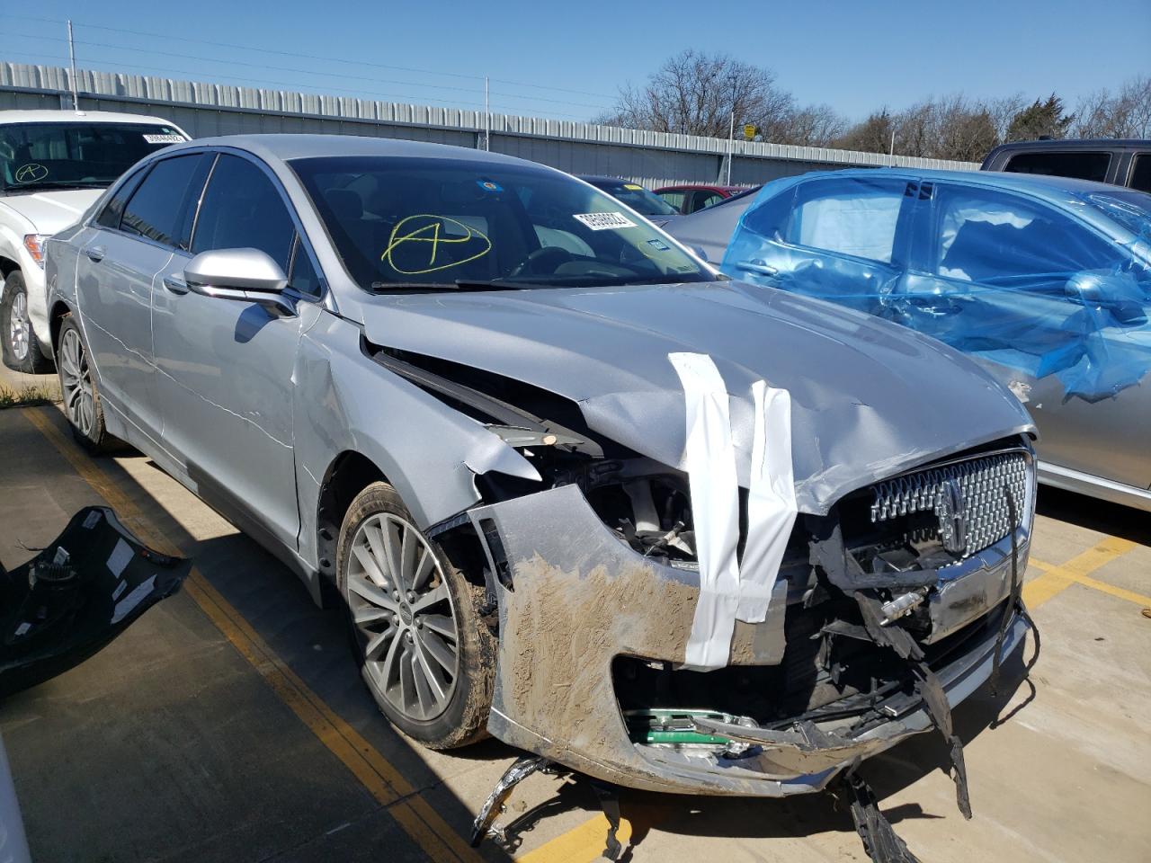 LINCOLN MKZ PREMIE 2017 with VIN 3LN6L5A96HR648476 - Photo from auction