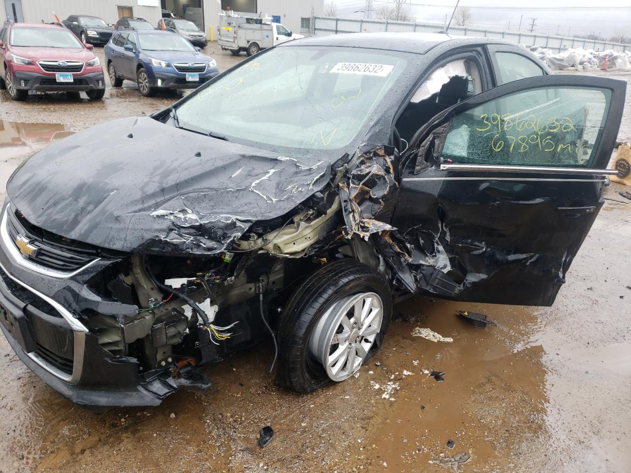 Photo 9 from auction – 2017 CHEVROLET SONIC LT with VIN 1G1JD5SH4H4156483