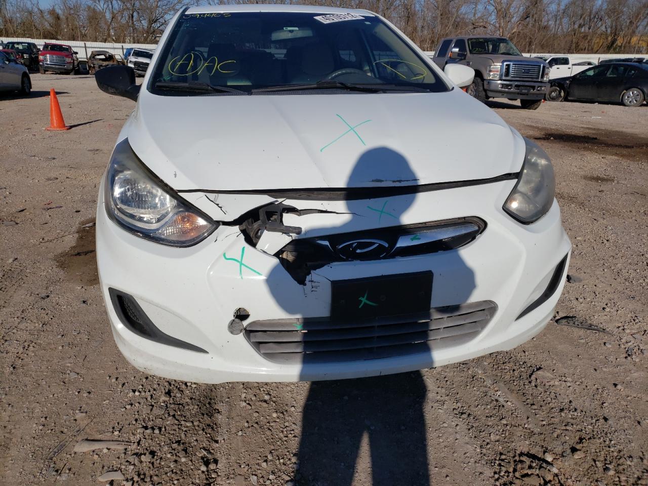 Photo 9 from auction – 2012 HYUNDAI ACCENT GLS with VIN KMHCT4AE8CU094465