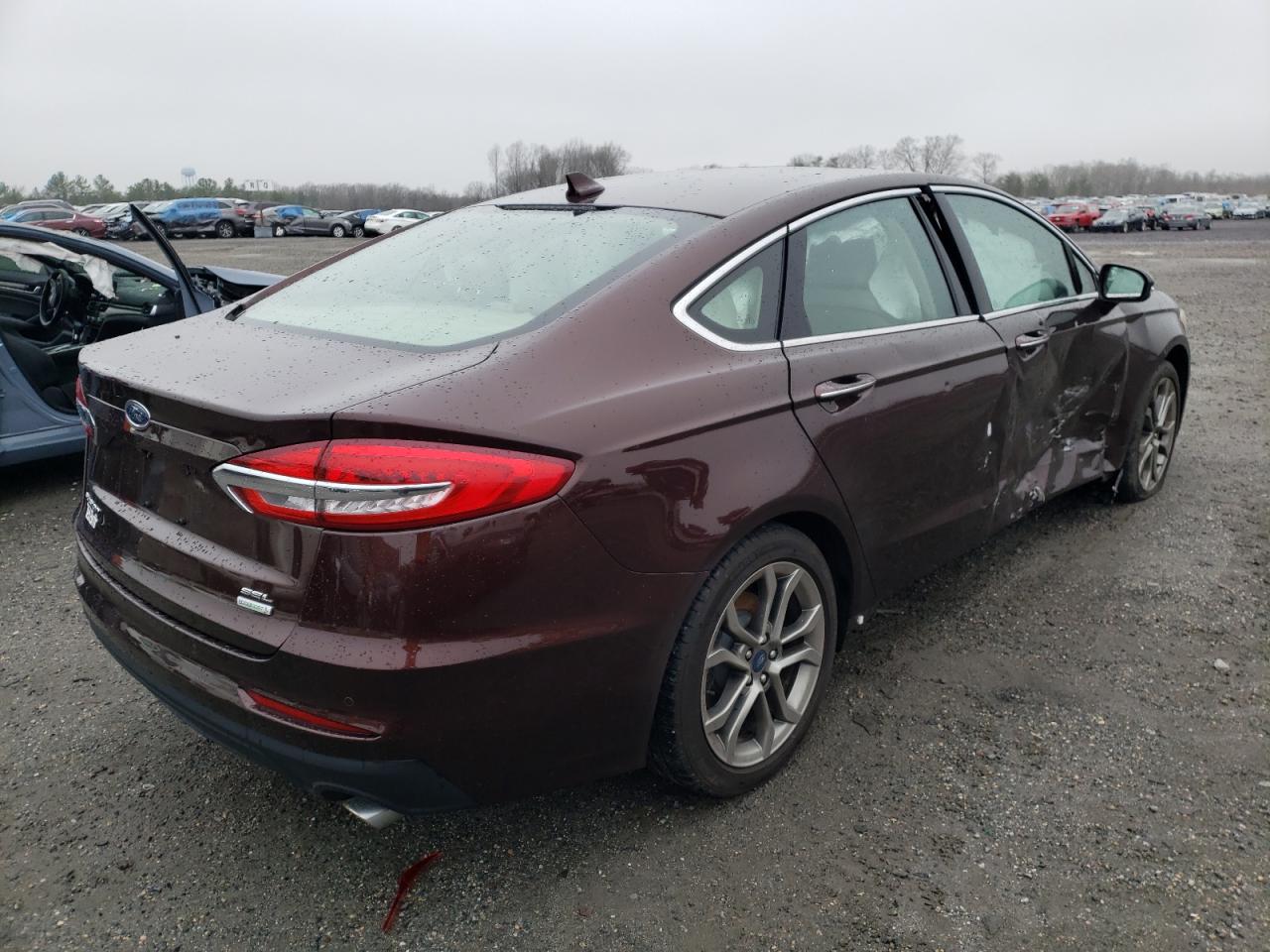 Photo 4 from auction – 2019 FORD FUSION SEL with VIN 3FA6P0CD7KR219891
