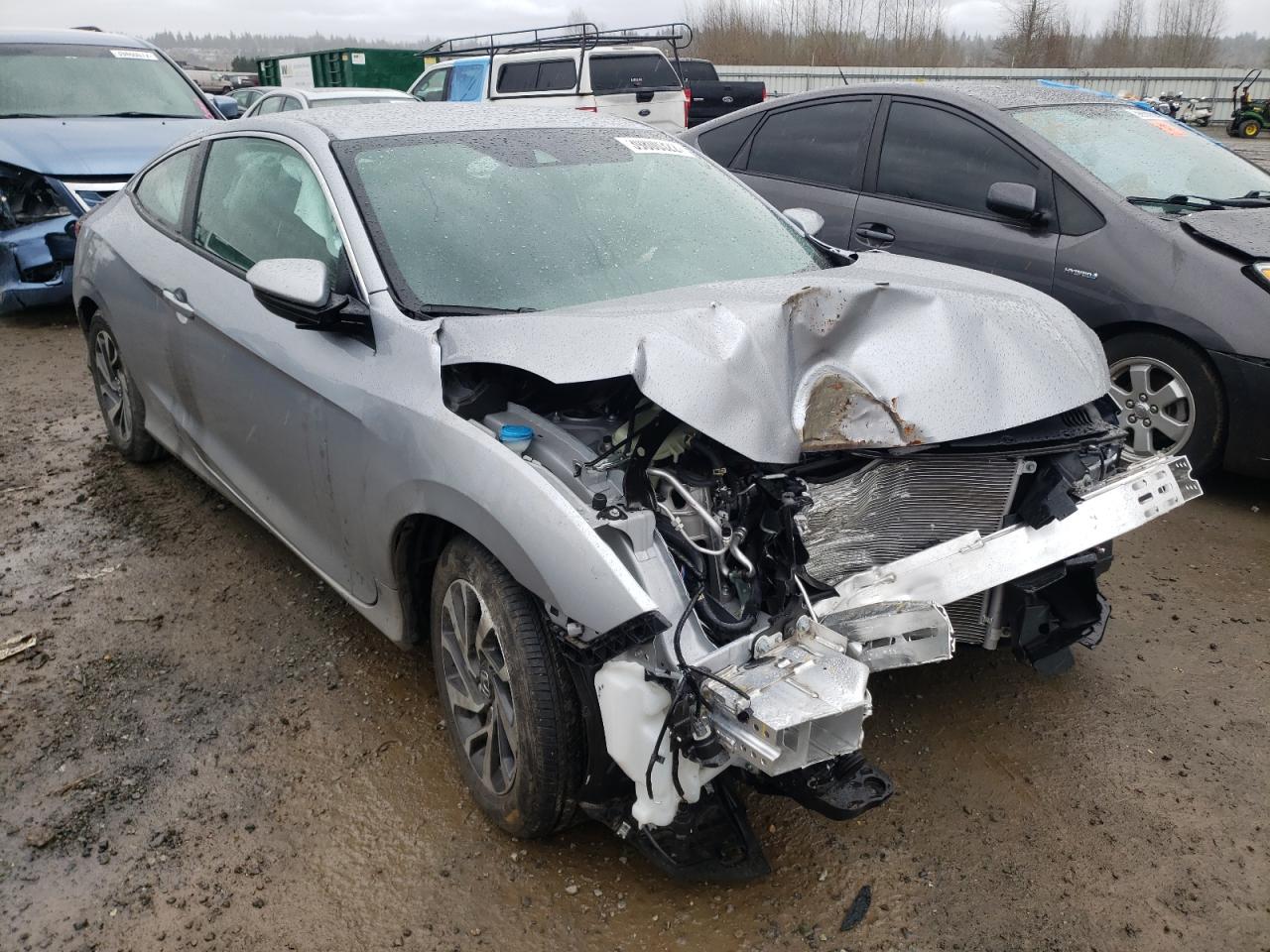 HONDA CIVIC LX 2019 with VIN 2HGFC4B61KH306019 - Photo from auction
