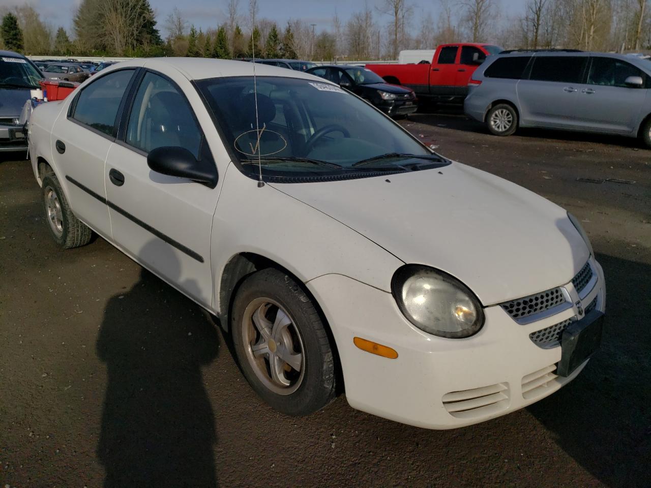 DODGE NEON SE 2003 with VIN 1B3ES26C63D199678 - Photo from auction