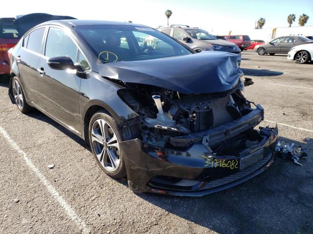 KIA FORTE EX 2015 with VIN KNAFX4A88F5344492 - Photo from auction