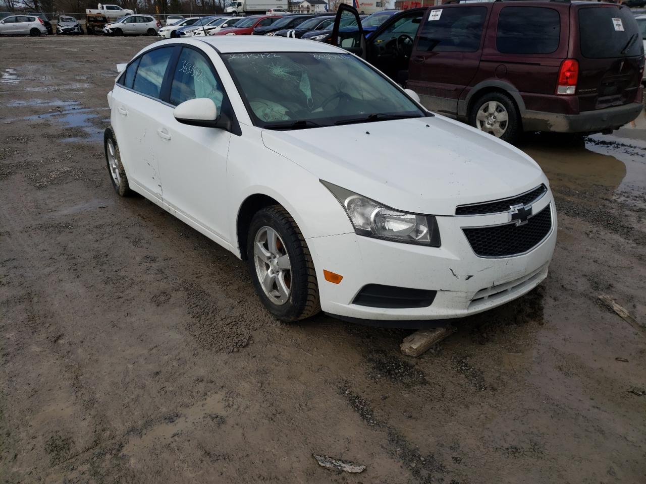 CHEVROLET CRUZE LT 2014 with VIN 1G1PE5SB4E7110200 - Photo from auction
