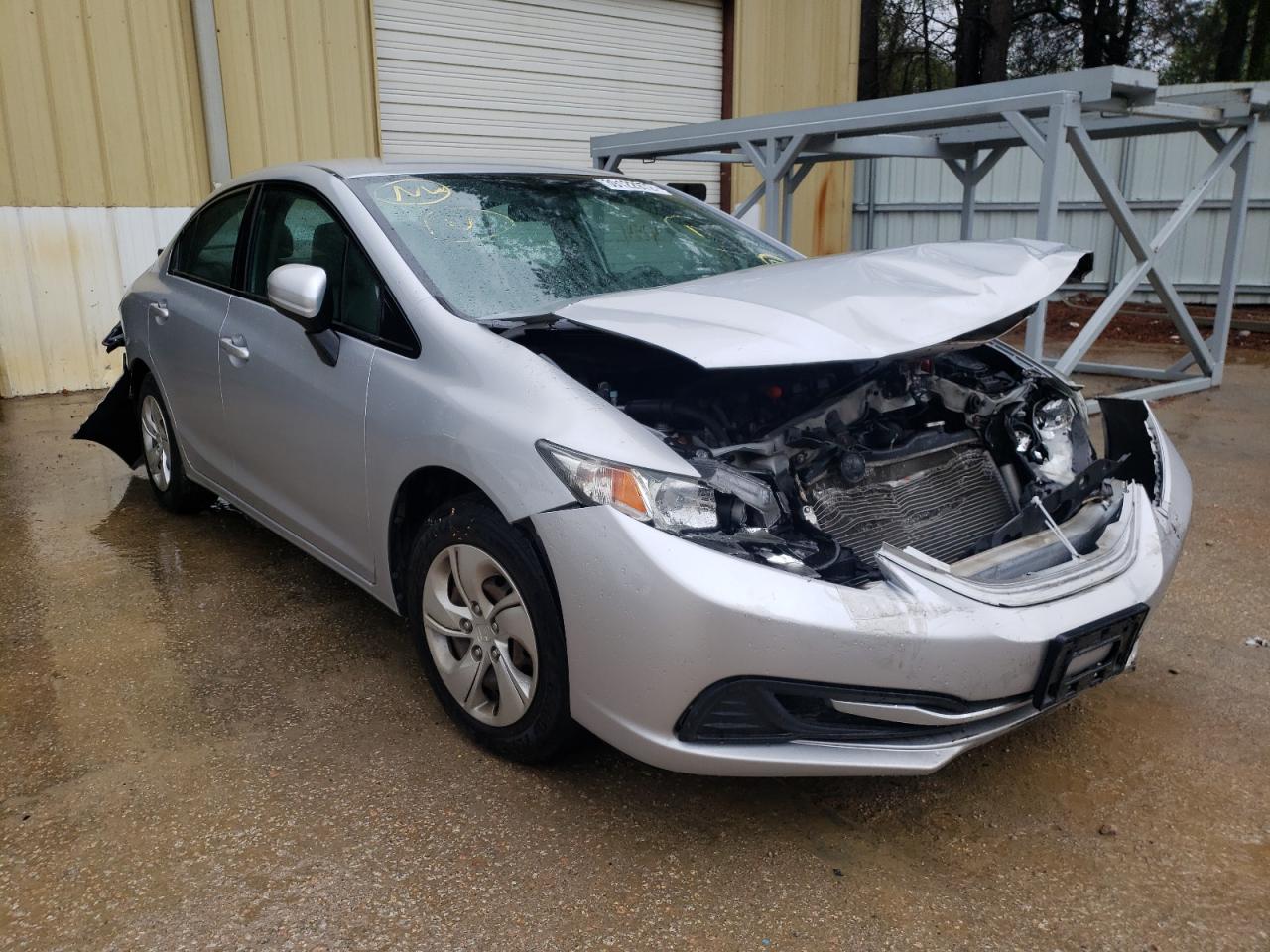 HONDA CIVIC LX 2015 with VIN 2HGFB2F58FH501873 - Photo from auction