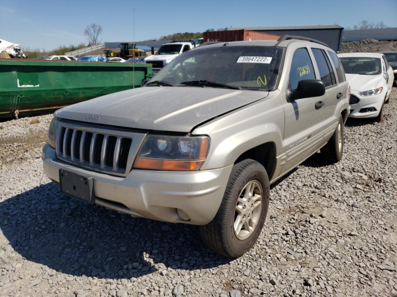 Photo 2 from auction – 2004 JEEP GRAND CHER with VIN 1J4GX48S94C297775