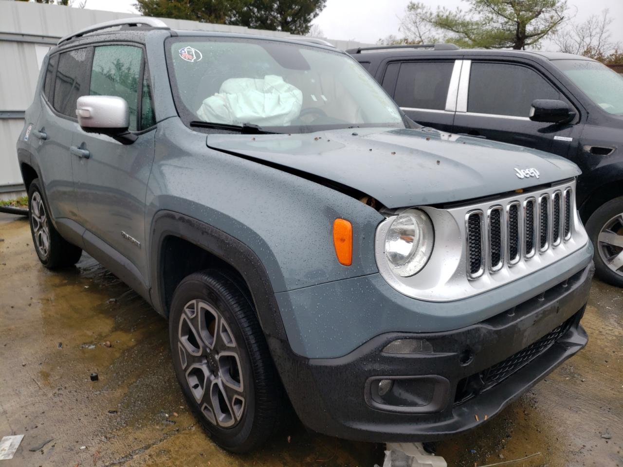 Photo 1 from auction – 2017 JEEP RENEGADE L with VIN ZACCJBDB1HPF10087
