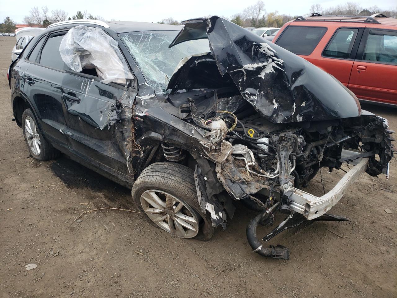 Photo 1 from auction – 2018 AUDI Q3 PREMIUM with VIN WA1ECCFS9JR004787