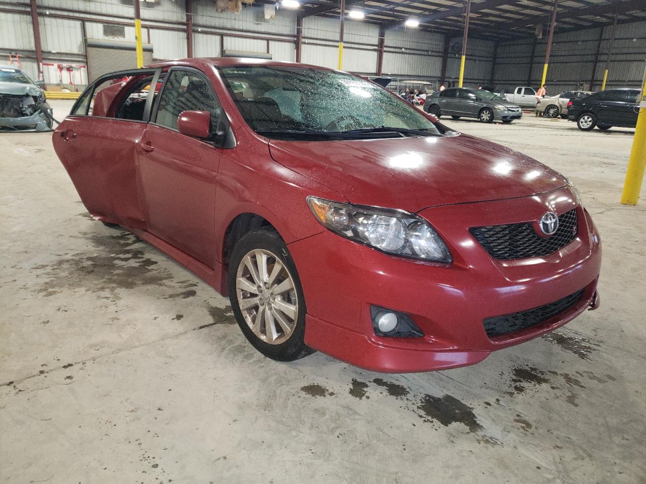 TOYOTA COROLLA BA 2010 с VIN 2T1BU4EE2AC490540 - Фото с аукциона