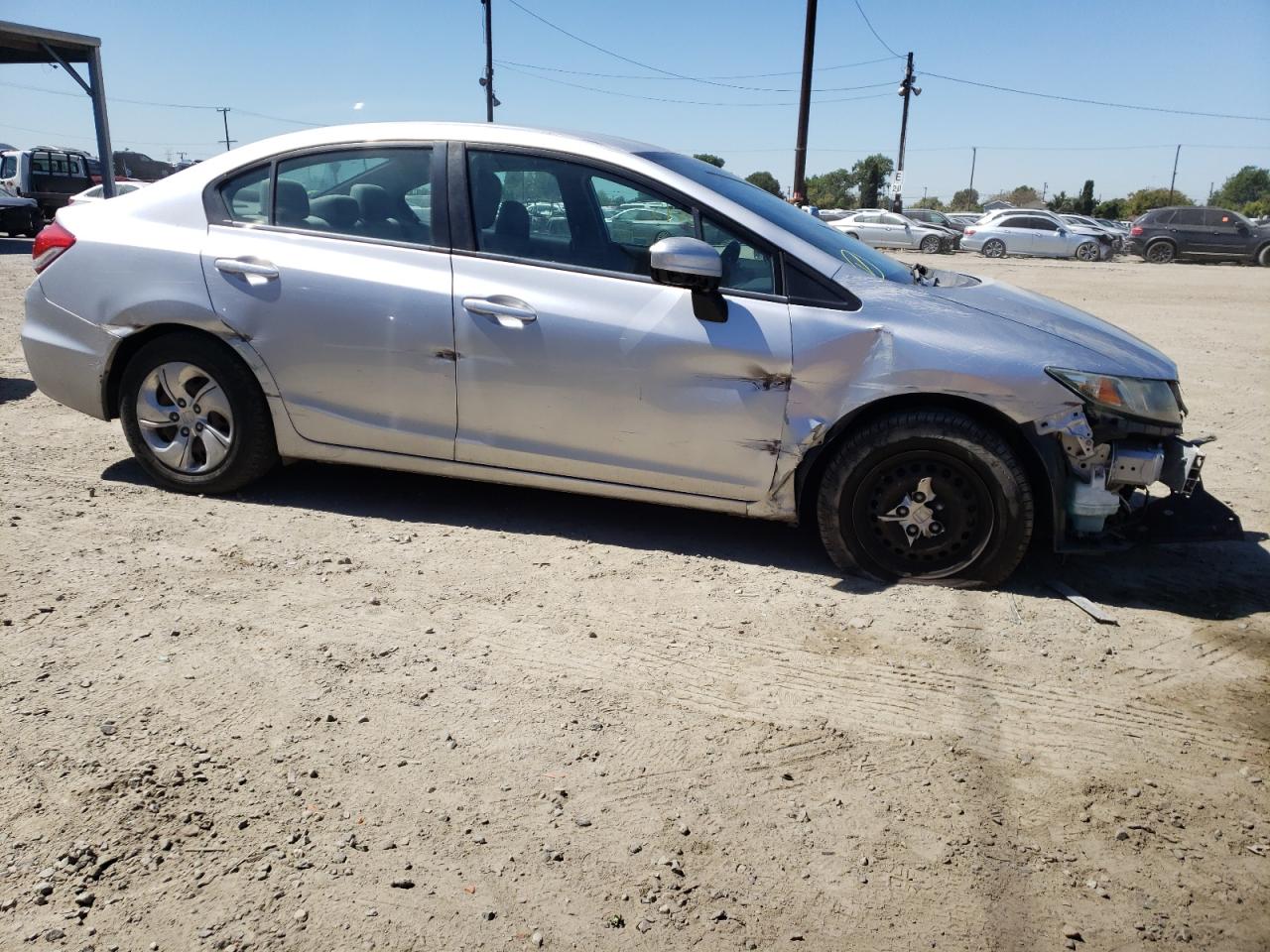 Photo 9 from auction – 2014 HONDA CIVIC LX with VIN 19XFB2F55EE005289