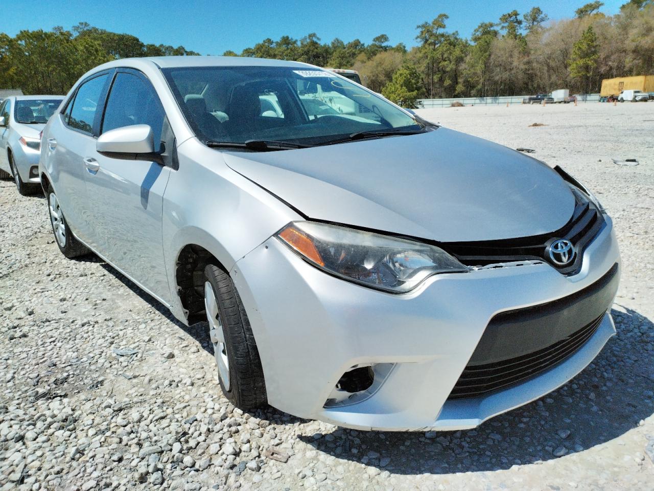 TOYOTA COROLLA L 2015 with VIN 2T1BURHE7FC334168 - Photo from auction