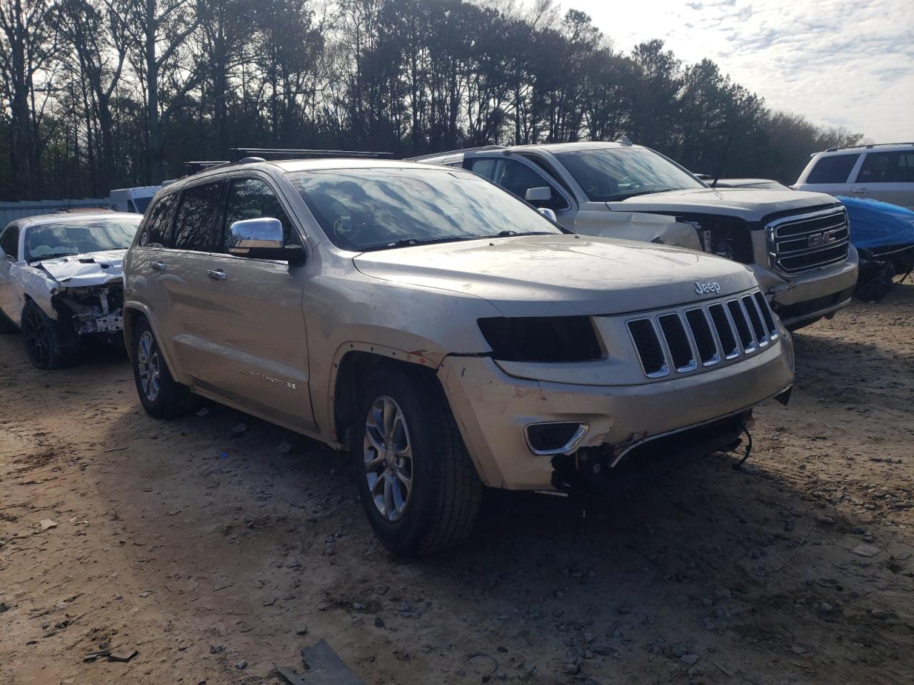 JEEP GRAND CHER 2014 with VIN 1C4RJFCM6EC400561 - Photo from auction