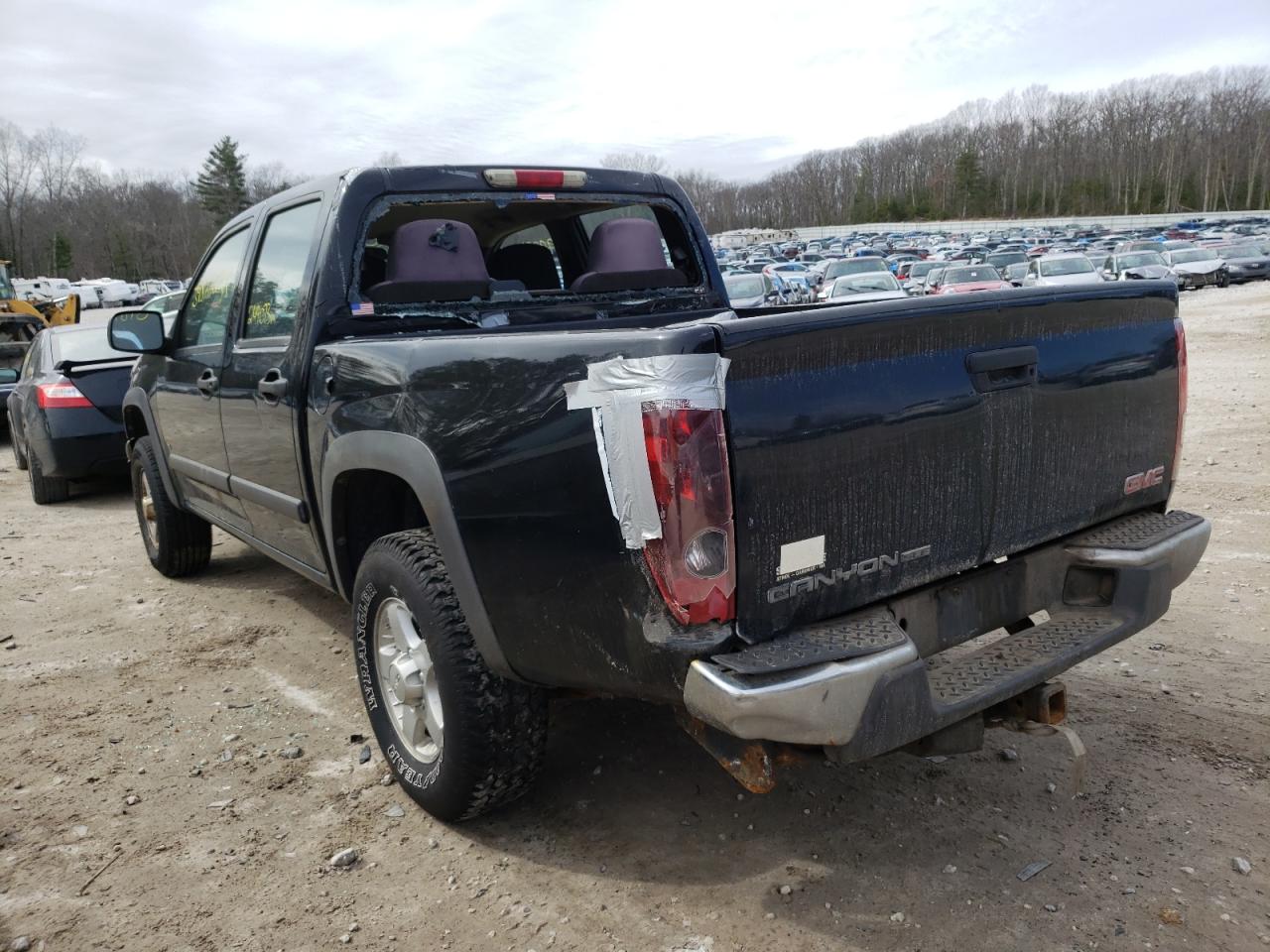 Photo 3 from auction – 2008 GMC CANYON with VIN 1GTDT33E488221437