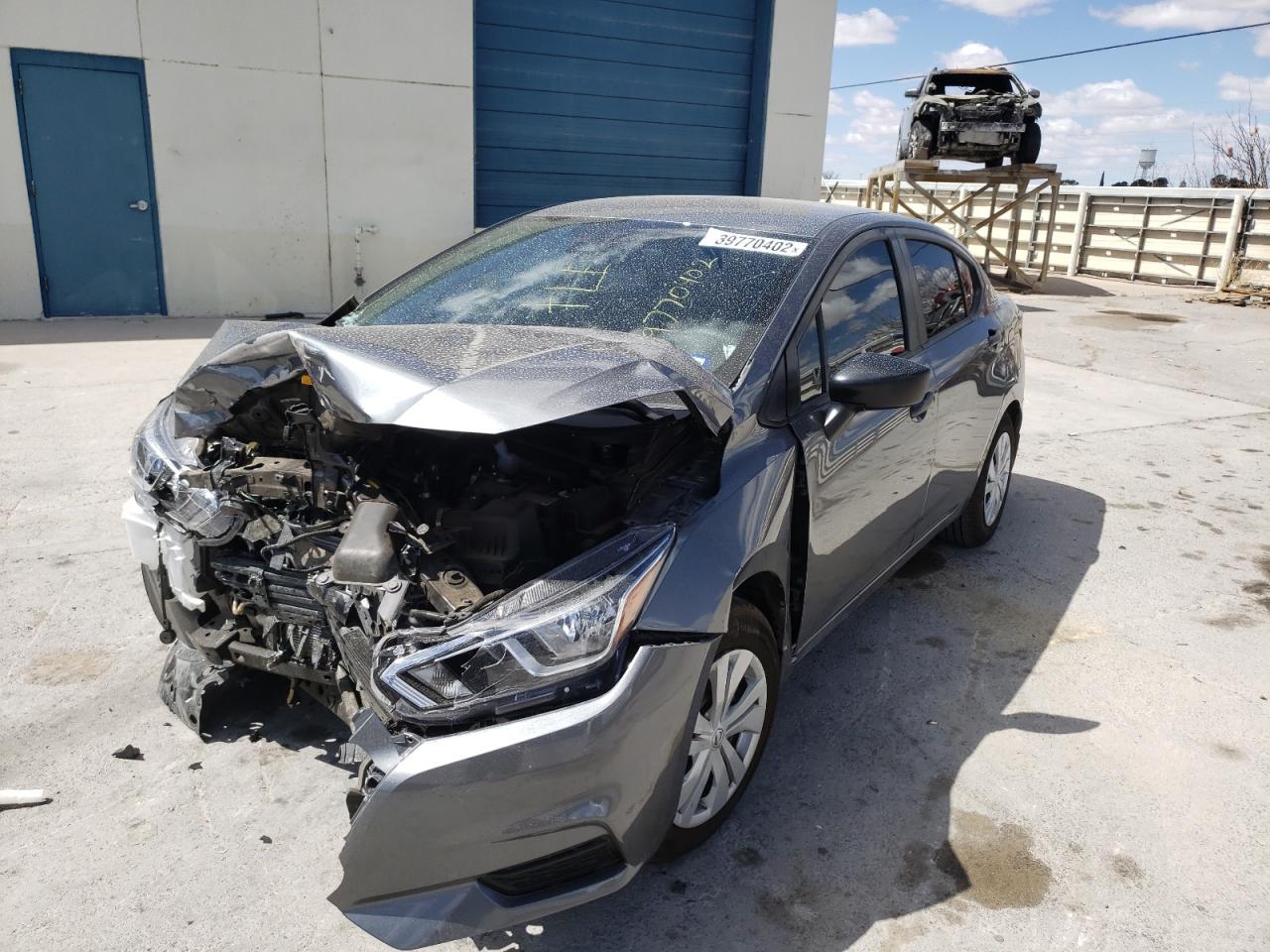 Photo 2 from auction – 2021 NISSAN VERSA S with VIN 3N1CN8DV4ML926206
