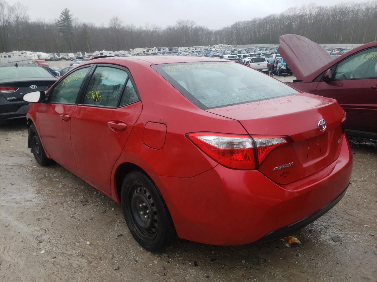 Photo 3 from auction – 2014 TOYOTA COROLLA L with VIN 2T1BURHE5EC192739