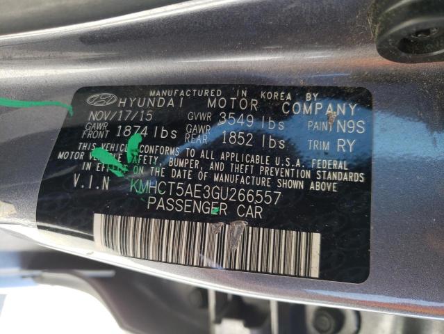 Photo 10 from auction – 2016 HYUNDAI ACCENT SE with VIN KMHCT5AE3GU266557