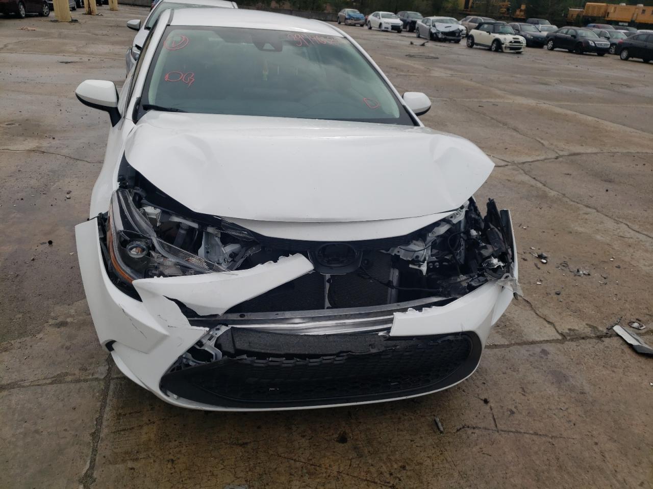 Photo 9 from auction – 2021 TOYOTA COROLLA L with VIN 5YFDPMAE6MP153606