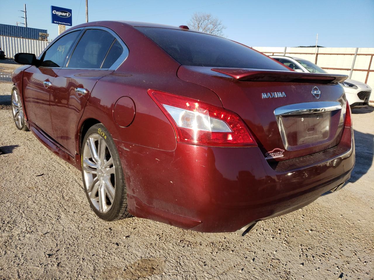 Photo 3 from auction – 2010 NISSAN MAXIMA S with VIN 1N4AA5AP1AC845164