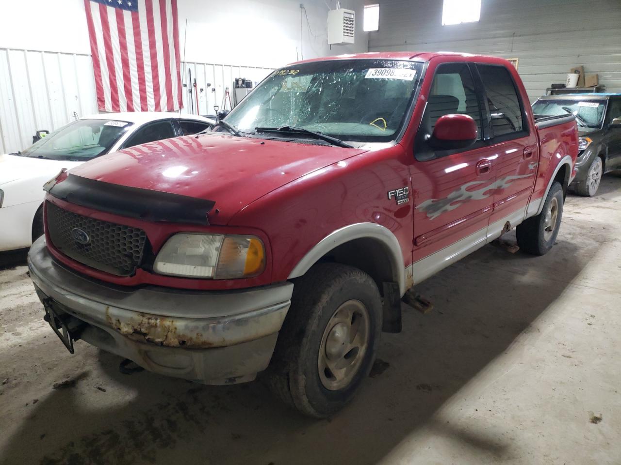 Photo 2 from auction – 2003 FORD F150 SUPER with VIN 1FTRW08L33KD12651