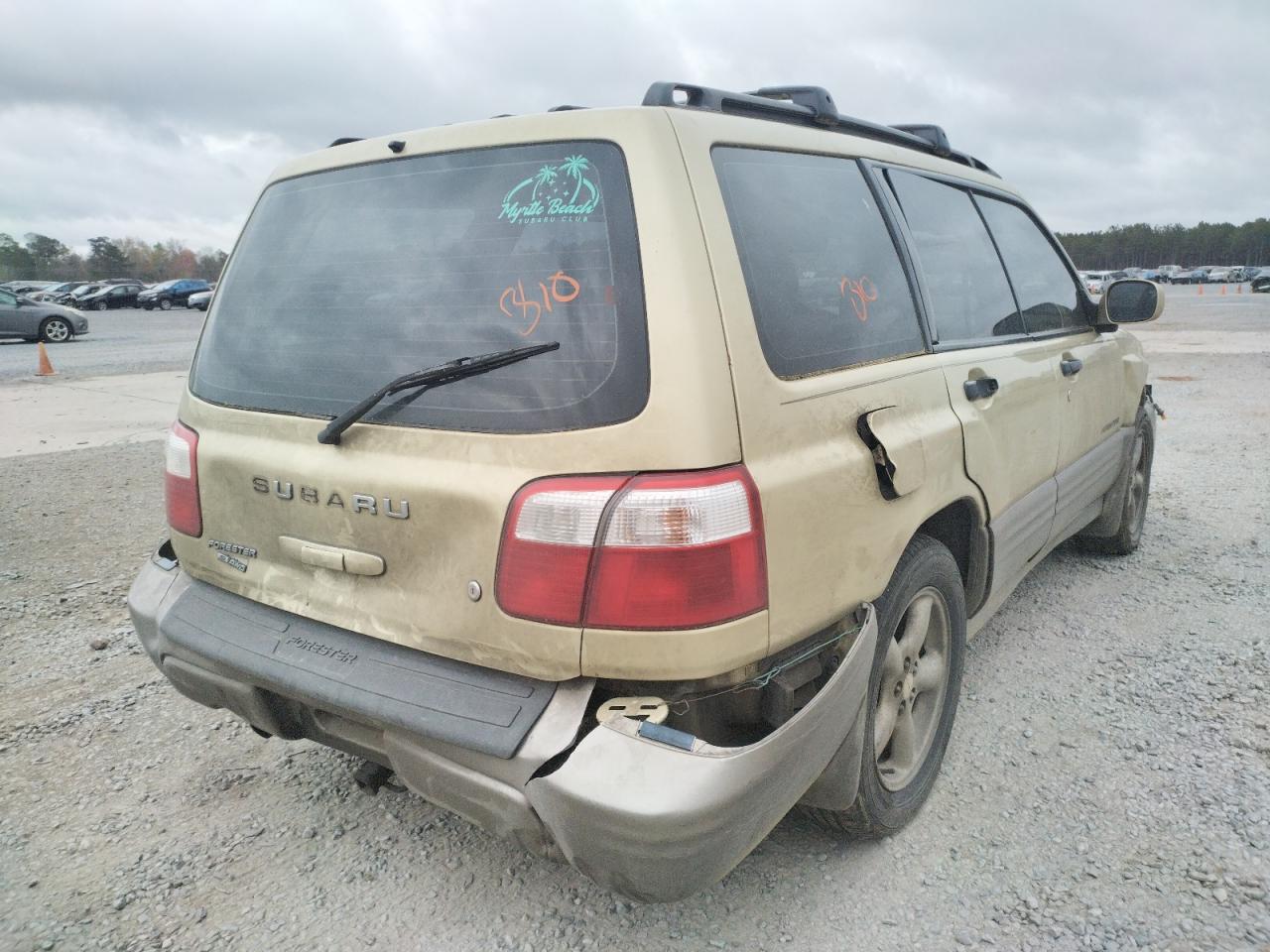 Photo 4 from auction – 2002 SUBARU FORESTER S with VIN JF1SF65562H727801