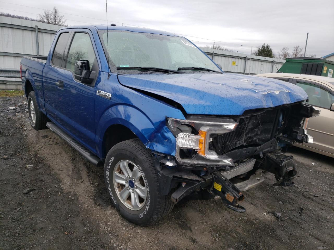 FORD F150 SUPER 2018 with VIN 1FTEX1EP7JFD77758 - Photo from auction