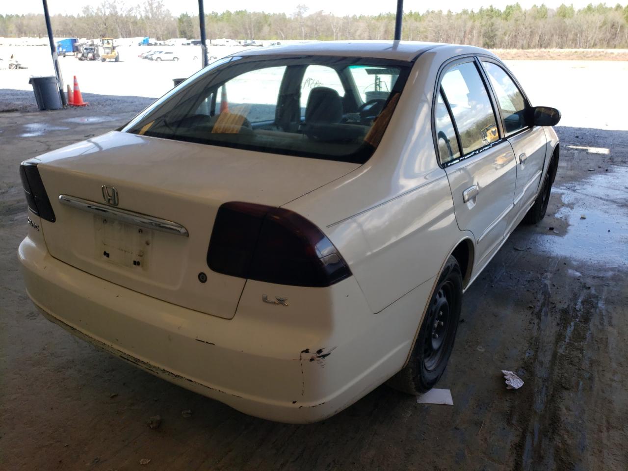 Photo 4 from auction – 2001 HONDA CIVIC LX with VIN 1HGES16571L019901