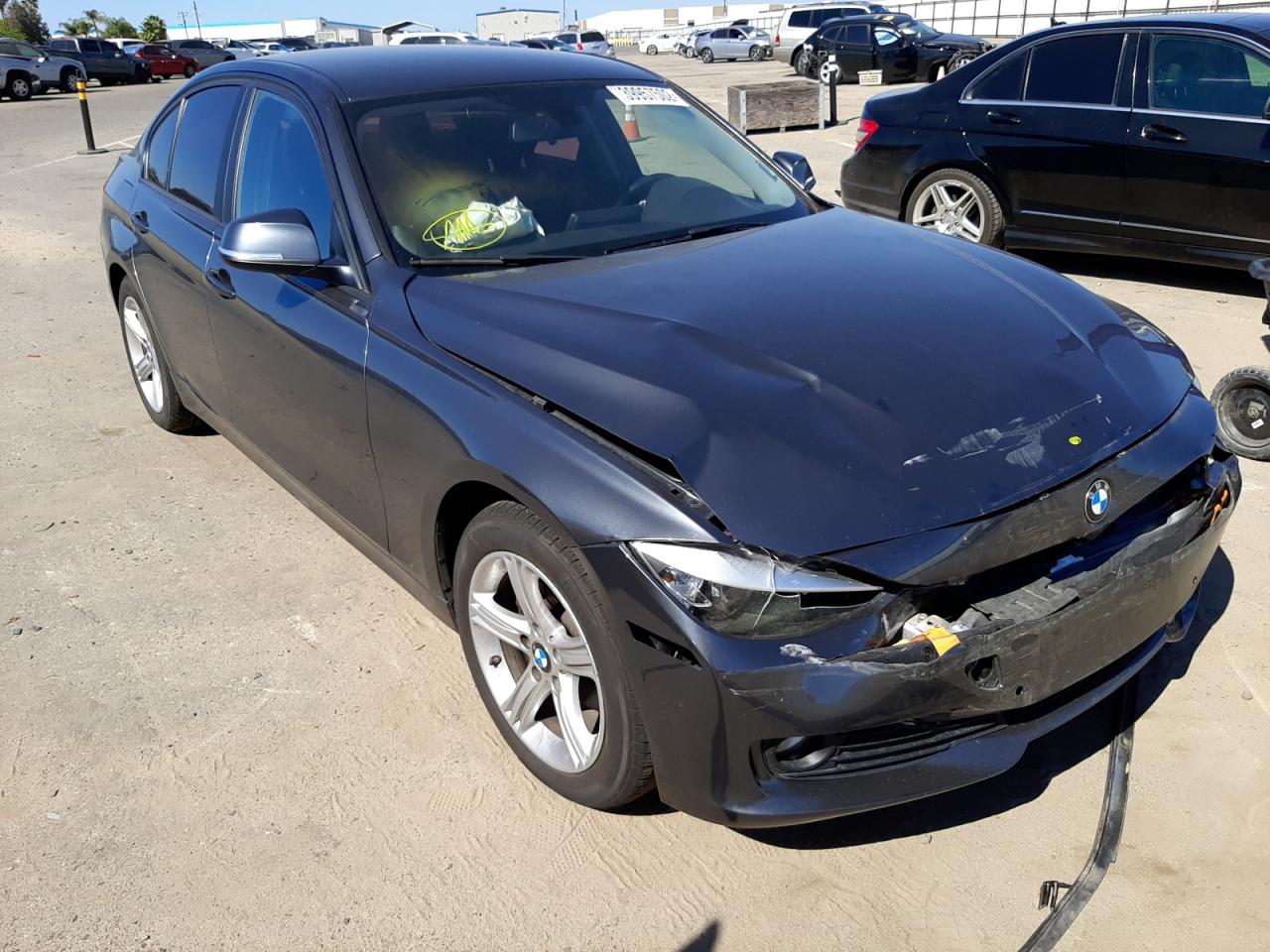 BMW 320 I 2013 with VIN WBA3B1C51DK130378 - Photo from auction