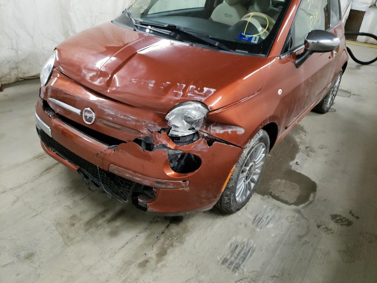 Photo 9 from auction – 2012 FIAT 500 LOUNGE with VIN 3C3CFFER4CT335876