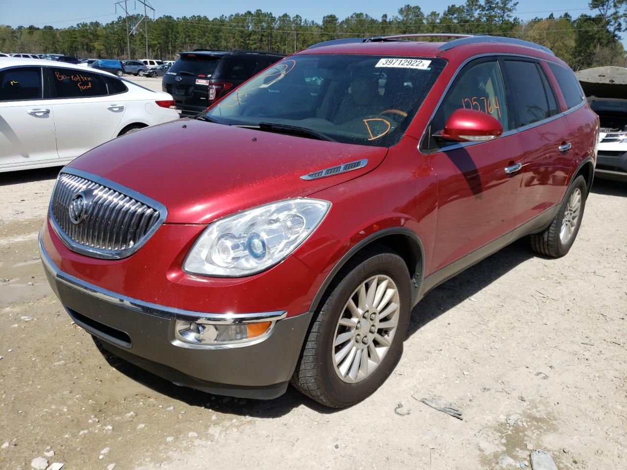 Photo 2 from auction – 2012 BUICK ENCLAVE with VIN 5GAKRCED8CJ392768