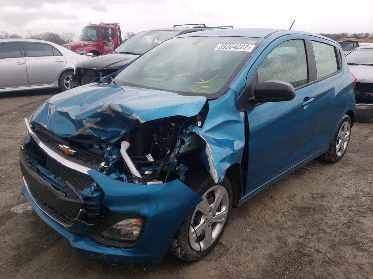 Photo 2 from auction – 2021 CHEVROLET SPARK LS with VIN KL8CB6SA0MC705295