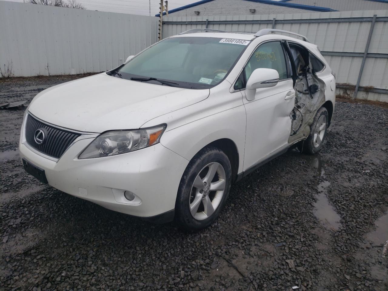 Photo 9 from auction – 2010 LEXUS RX 350 with VIN 2T2BK1BA5AC071339
