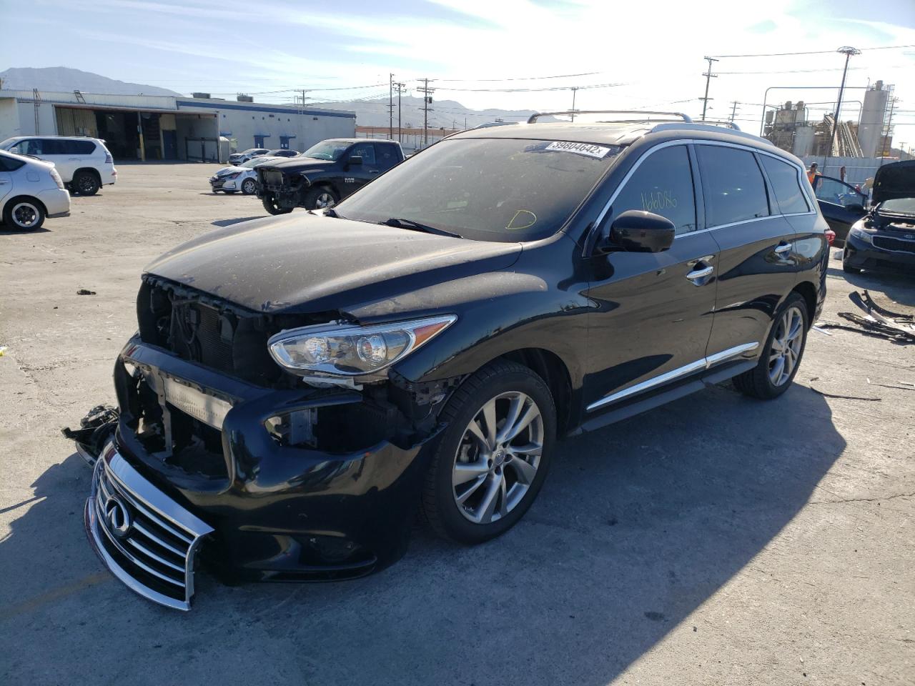 Photo 2 from auction – 2013 INFINITI JX35 with VIN 5N1AL0MM8DC323866