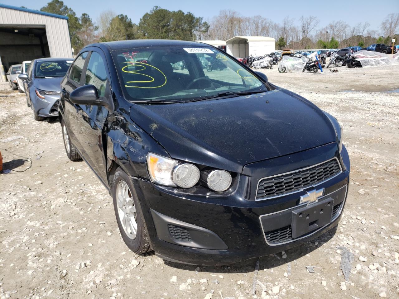 CHEVROLET SONIC LS 2012 with VIN 1G1JA5SH5C4195570 - Photo from auction