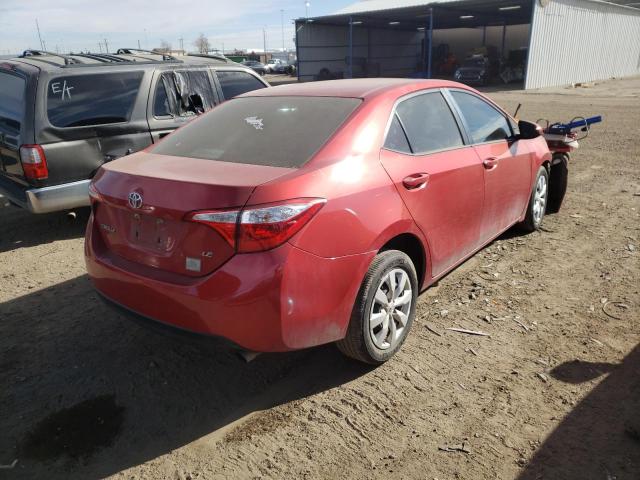 Photo 4 from auction – 2014 TOYOTA COROLLA L with VIN 5YFBURHE2EP173307